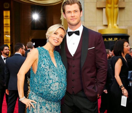 Chris Hemsworth papá